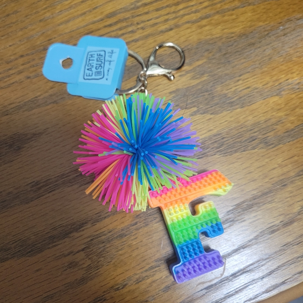 NWT Colorful Kids Sensory Toy / Keychain